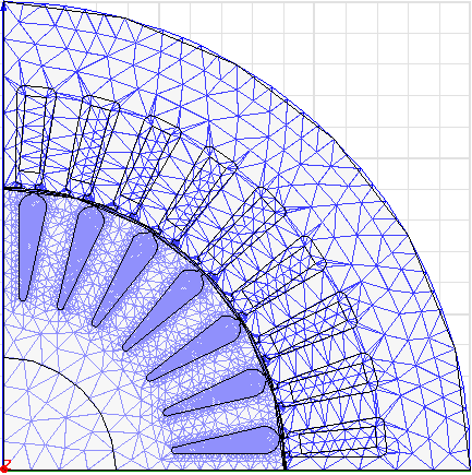 Figure 2 : Torque in balanced-voltage and time domain