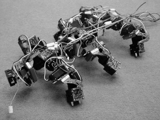 Figure 2.9 : metamorphic robot with hexagon-shaped