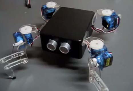 Figure 2.12 : molecule robot vi. Vertical (1998)This robot(Hosokawa etal,1998)has climbing stairs-like structures and have a capability to reconfigure against gravity. This robot also has potential to be used as to build a bridge structure for transporting cargo across a gap. There were four prototype modules that have been built[11][12][13].