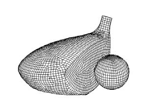 Fig.7: 3-piece golfball