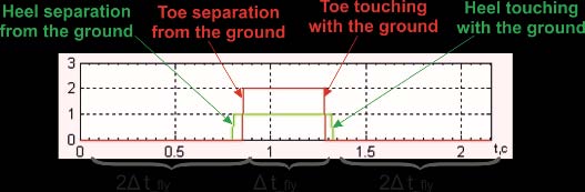 Figure 2: View of synchronously recorded EMG and PDG signals during the test movement