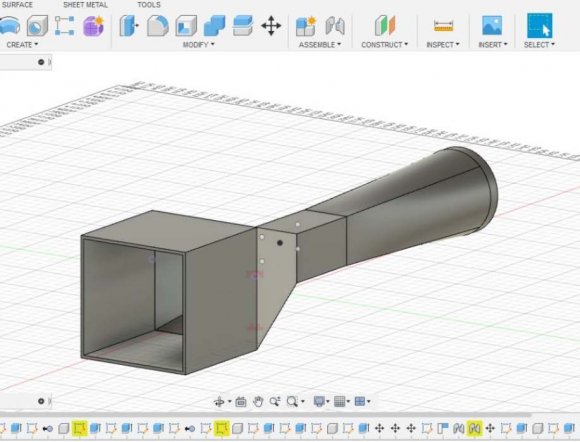 Figure 24: Table of Shortlisted designs d) Design Modelling The 3 designs plotted in Autodesk Fusion 360 1. Design 1 Model drawn with foundations used from [5].
