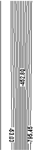 Stress intensity factor of the stiffened panel b) Damage Growth under Fatigue Loading