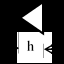 Figure 3 : Temperature profile of a rectangular copper plate having an edge crack at mid-length position of the layer