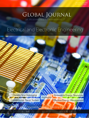 GJRE-F Electrical and Electronic: Volume 13 Issue F5
