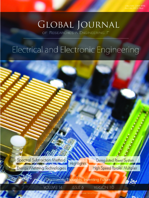 GJRE-F Electrical and Electronic: Volume 14 Issue F6