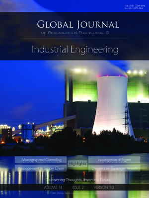 GJRE-G Industrial: Volume 14 Issue G2