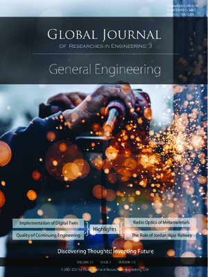 GJRE-J General: Volume 21 Issue J3