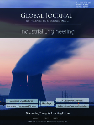 GJRE-G Industrial Engineering: Volume 23 Issue G3